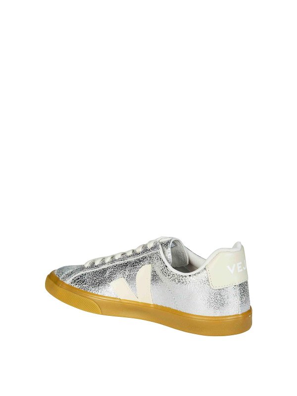 The Best Shops VEJA: sneakers - Sneaker Esplar Laminata Argento