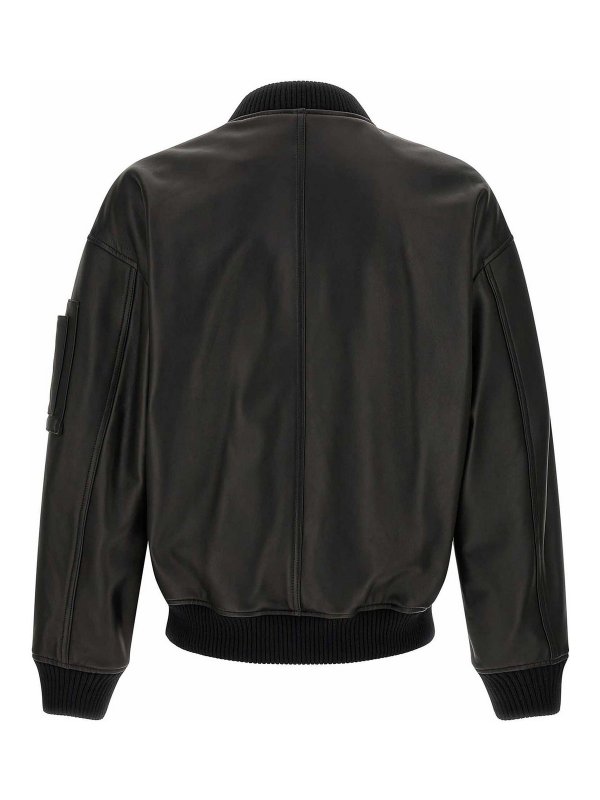DSQUARED2: giacche bomber online - Bomber in pelle