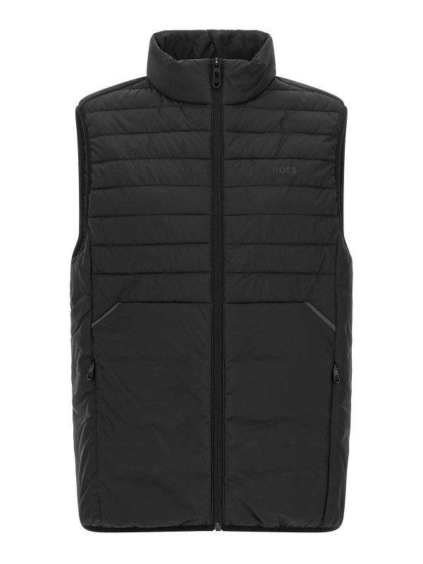 Hugo Boss: Chalecos - Chaleco - Negro