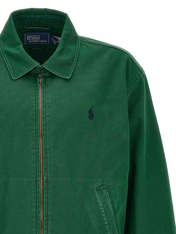 The Best Shops POLO RALPH LAUREN: カジュアルジャケット - カジュアルジャケット - 緑
