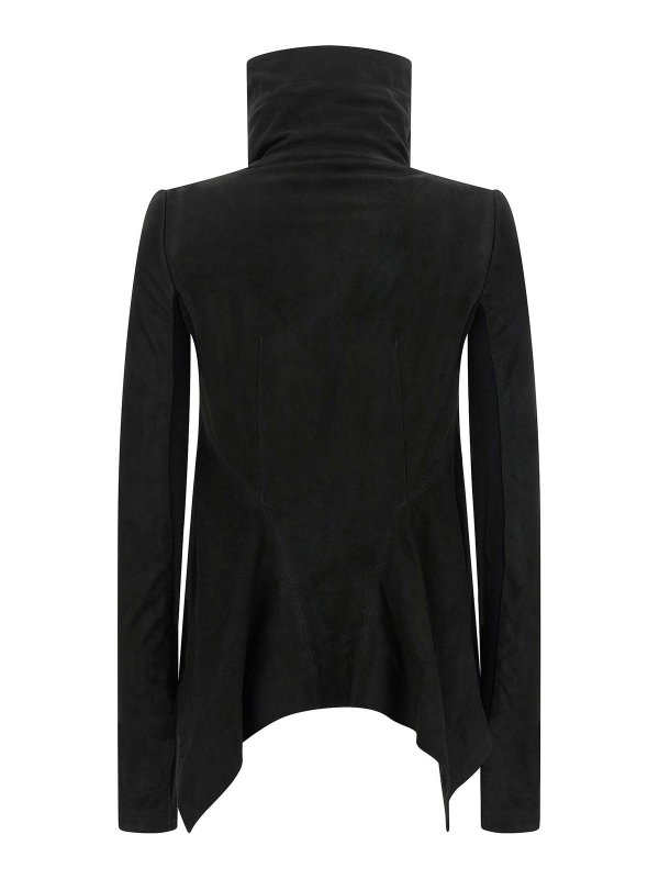 RICK OWENS: レザージャケット online - レザージャケット - 黒
