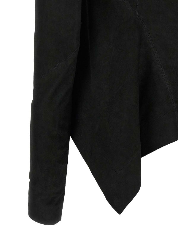 レザージャケット - 黒 shop online: RICK OWENS