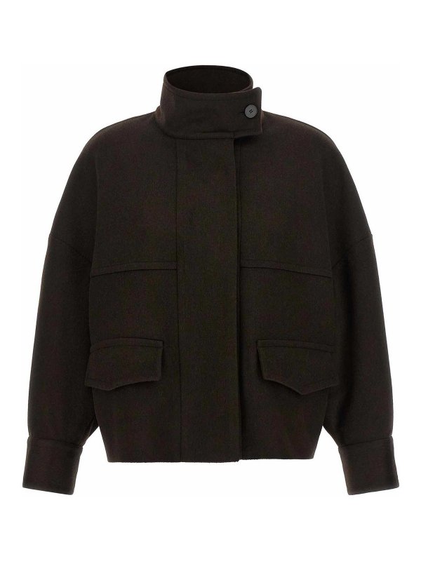 ALBERTO BIANI: Bombers - Bomber - Marron