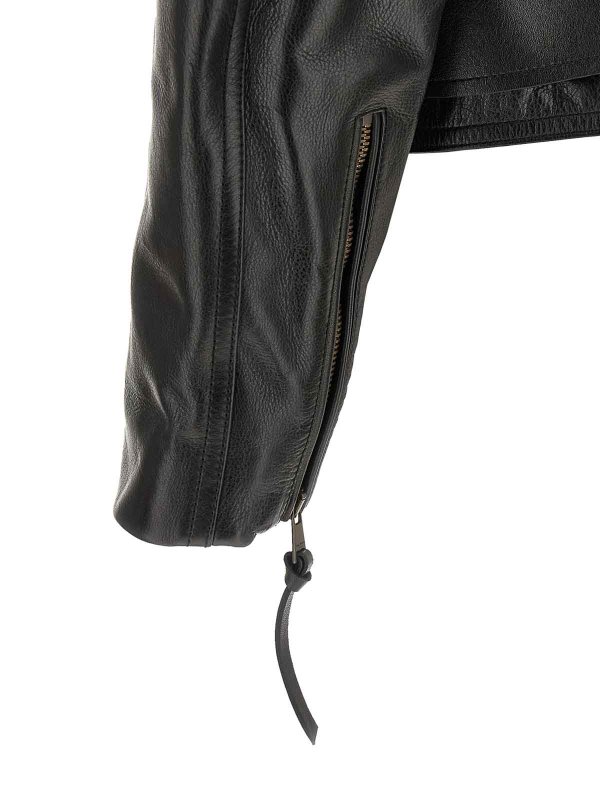 Giacca da motociclista shop online: Balmain