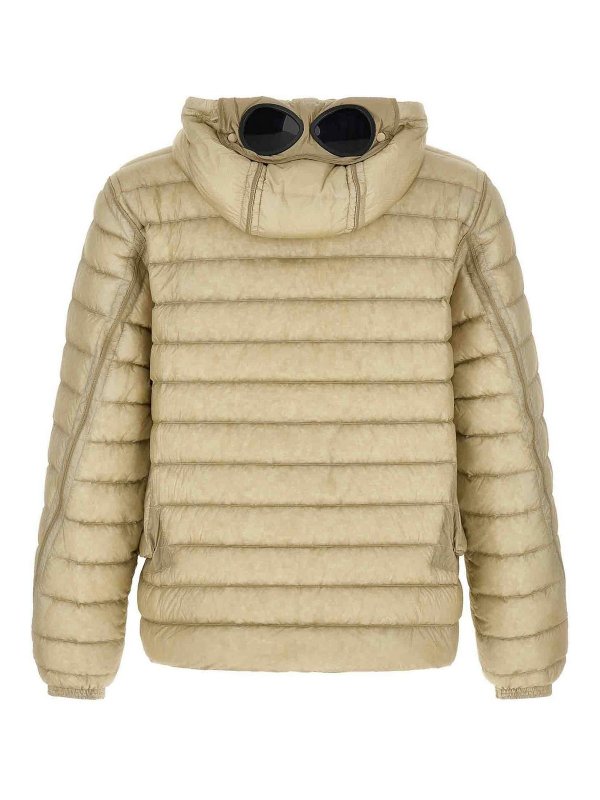 C.P. COMPANY: padded jackets online - goggle