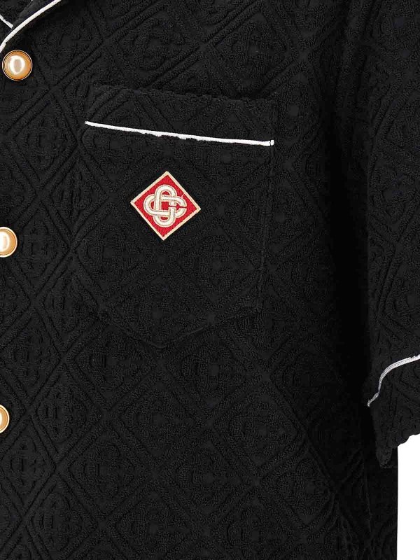 Hemd - Schwarz shop online: CASABLANCA