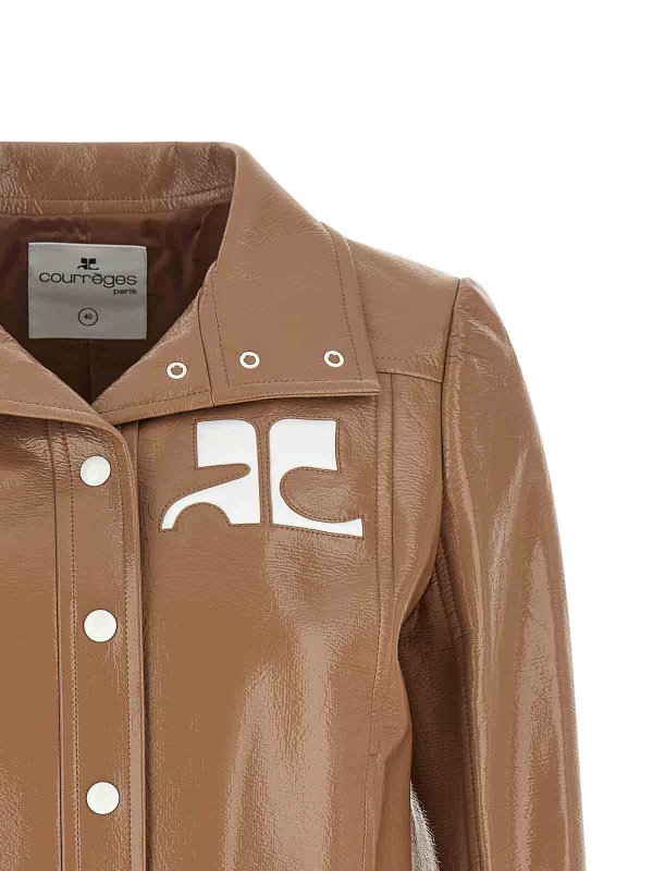 The Best Shops Courreges: casual jackets - reedition vinyl