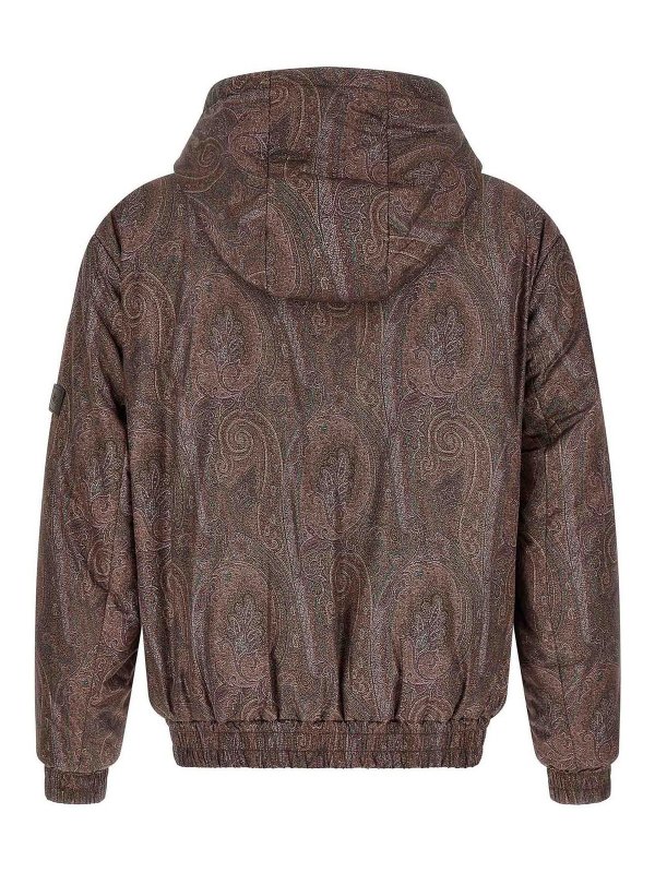 ETRO: Bombers online - Bomber - Marron