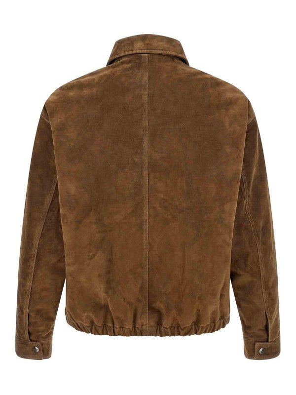 GIORGIO BRATO: leather jacket online - Suede jacket