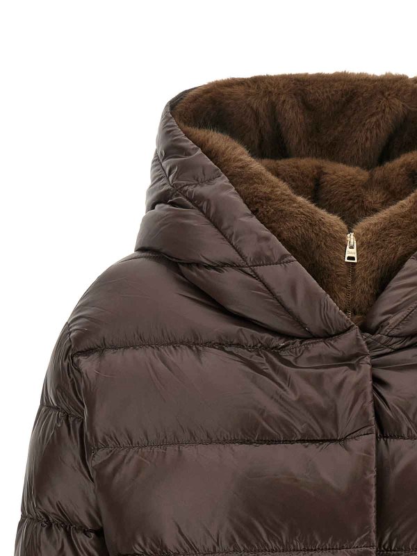 The Best Shops HERNO: Kurze Daunenjacken - Daunenjacke - Braun