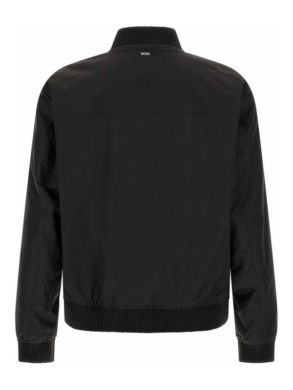 Hugo Boss: ボンバージャケット online - ボンバージャケット - 黒