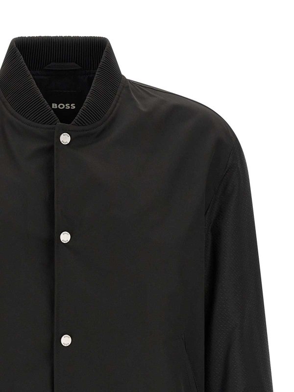 The Best Shops Hugo Boss: ボンバージャケット - ボンバージャケット - 黒