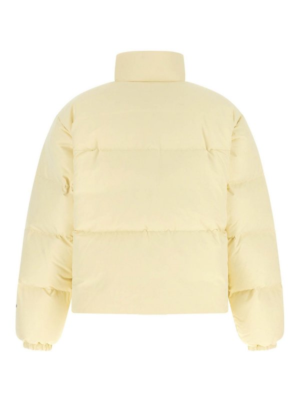 JIL SANDER: padded jackets online - Technical fabric quilted down jacket