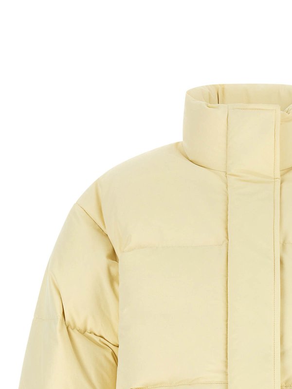 The Best Shops JIL SANDER: padded jackets - Technical fabric quilted down jacket