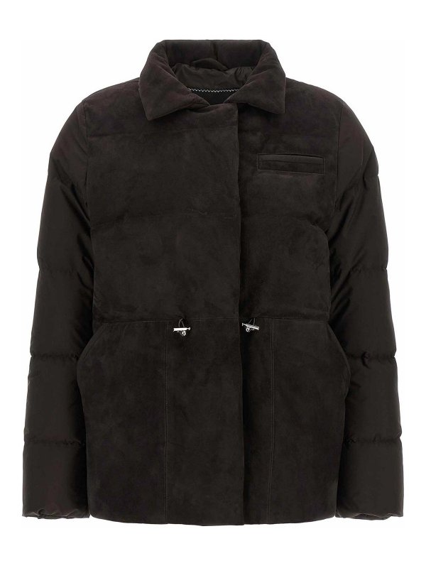 KITON: padded jackets - Drawstring down jacket
