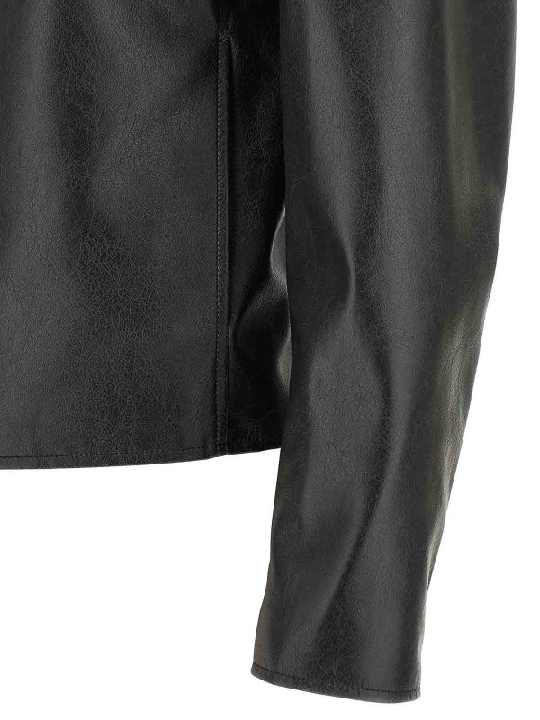 カジュアルジャケット - 黒 shop online: MM6 MAISON MARGIELA