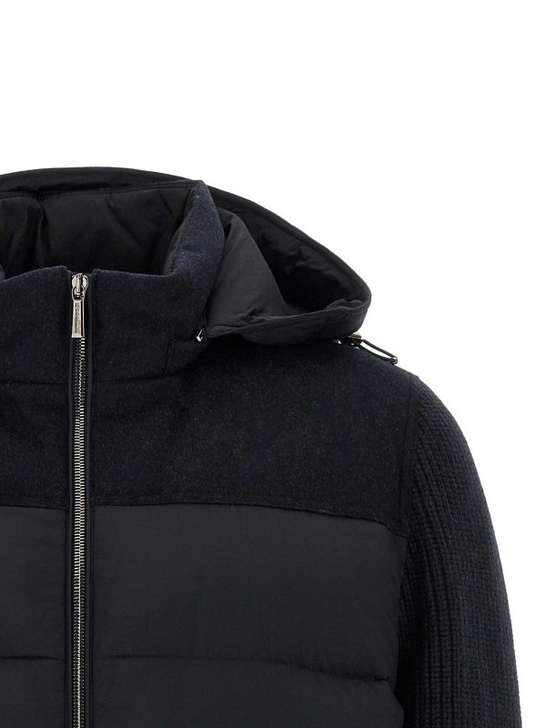 The Best Shops MOORER: Kurze Daunenjacken - Daunenjacke - Blau