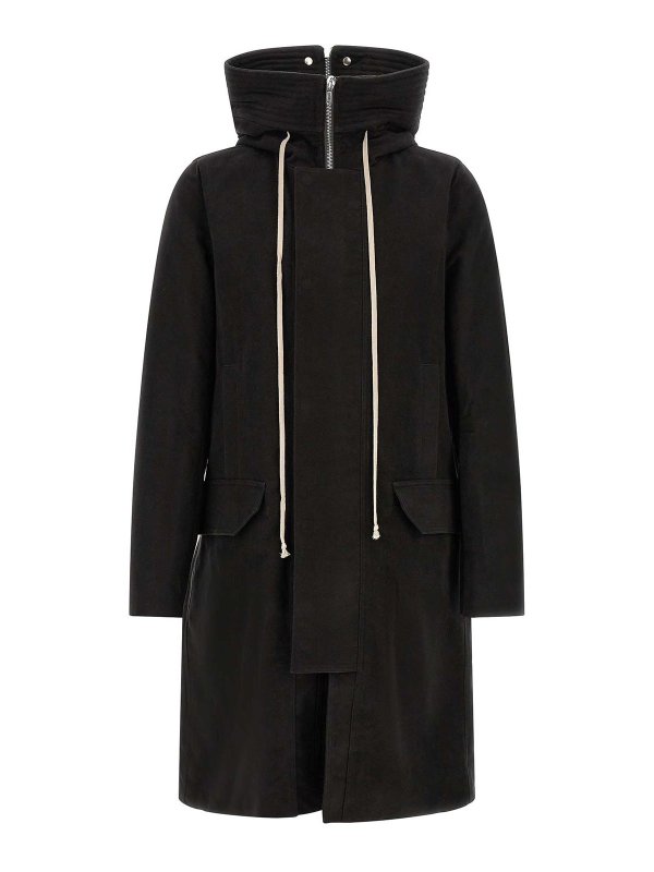 RICK OWENS: パーカー - パーカー - 黒