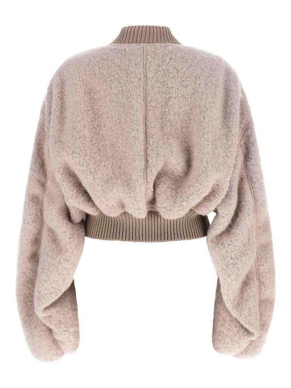 RICK OWENS: ボンバージャケット online - ボンバージャケット - ヌードカラー