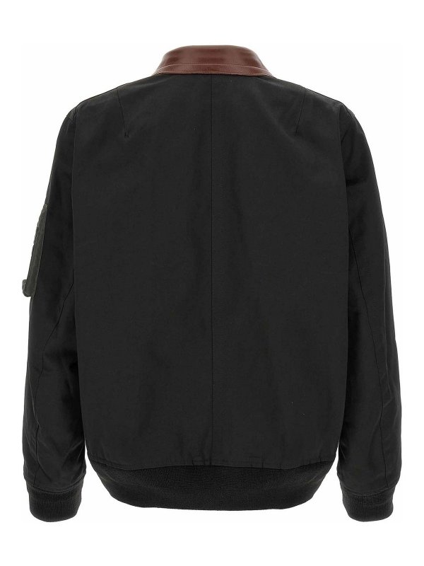 Sacai: giacche imbottite online - Giubbotto in cotone