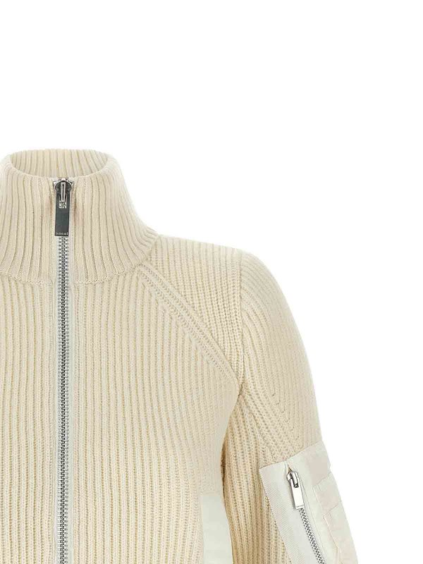 The Best Shops Sacai: ニーレングスコート - 膝丈コート - 白