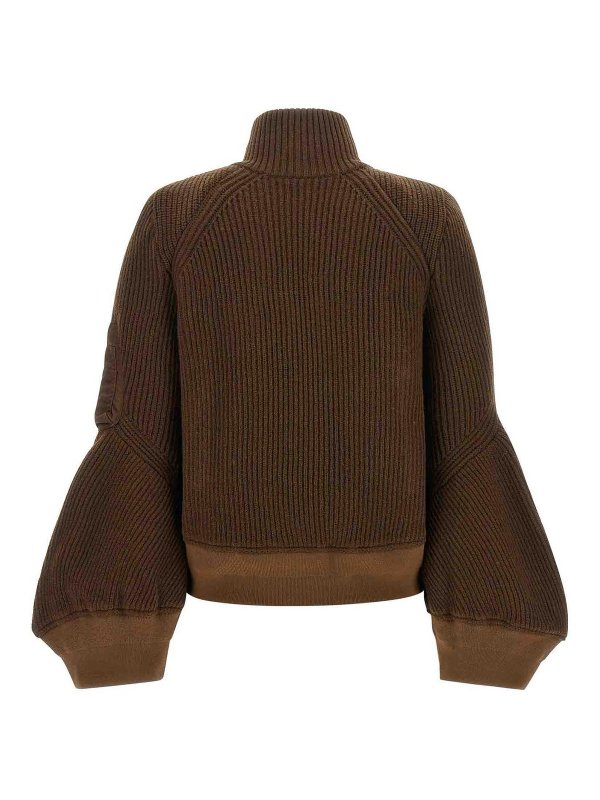 Sacai: ニーレングスコート online - 膝丈コート - ブラウン