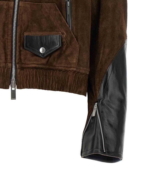 Sacai buy online Suede jacket