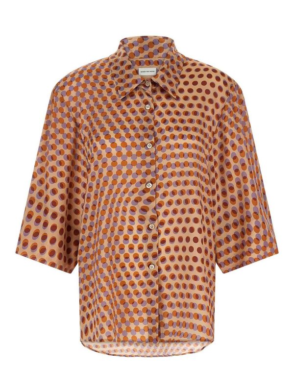 DRIES VAN NOTEN: シャツ - シャツ - マルチカラー