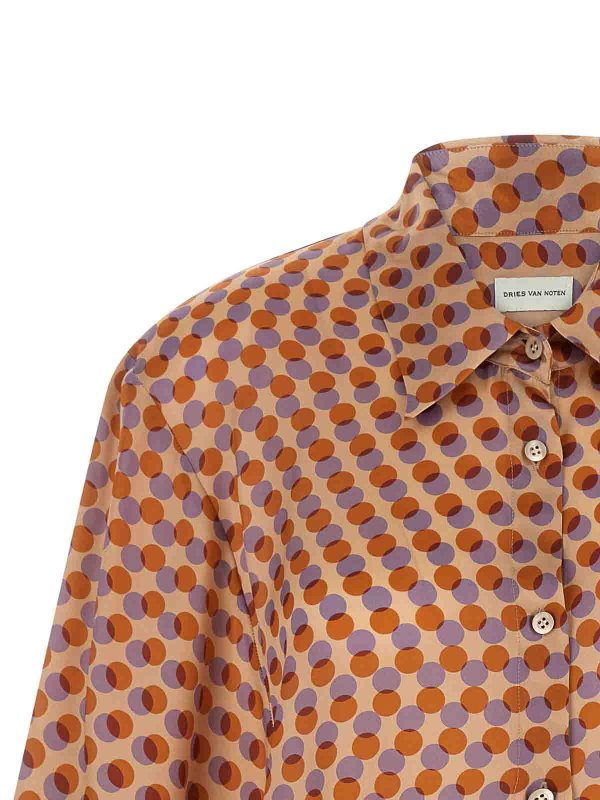 The Best Shops DRIES VAN NOTEN: シャツ - シャツ - マルチカラー
