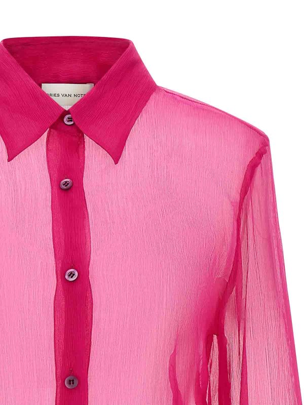The Best Shops DRIES VAN NOTEN: Camisas - Camisa - Multicolor
