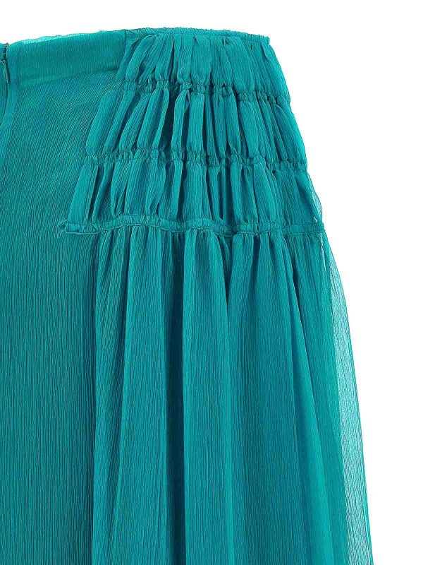 Jupe Midi - Vert shop online: DRIES VAN NOTEN