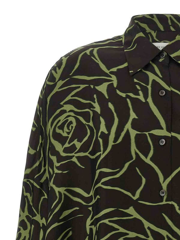 The Best Shops DRIES VAN NOTEN: シャツ - シャツ - 黒