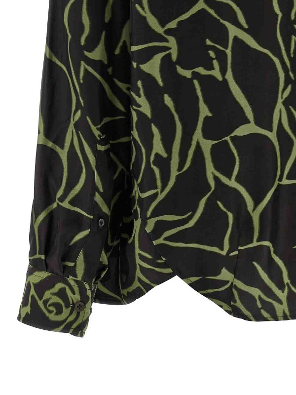 シャツ - 黒 shop online: DRIES VAN NOTEN