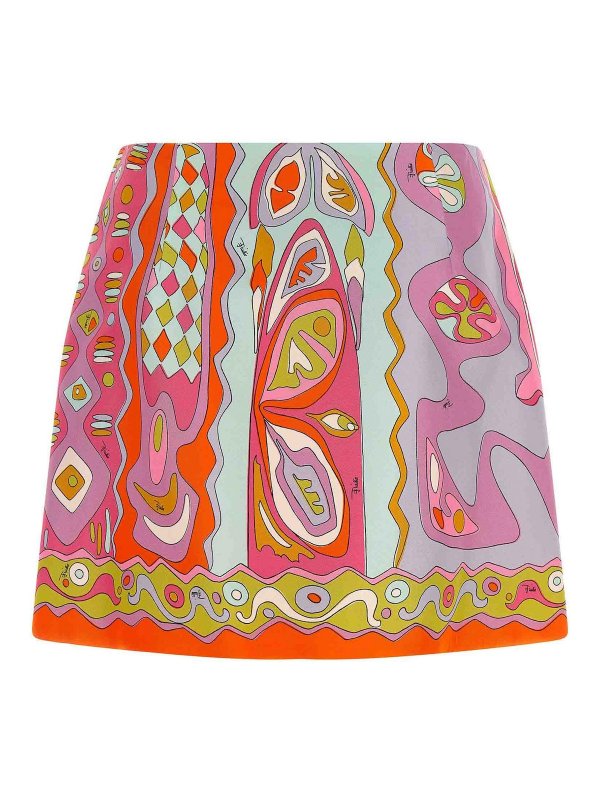 EMILIO PUCCI: Minifaldas online - Minifalda - Multicolor