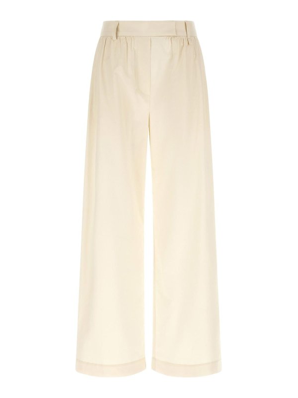 MISENITHE: Pantalones casual - Pantalón Casual - Blanco