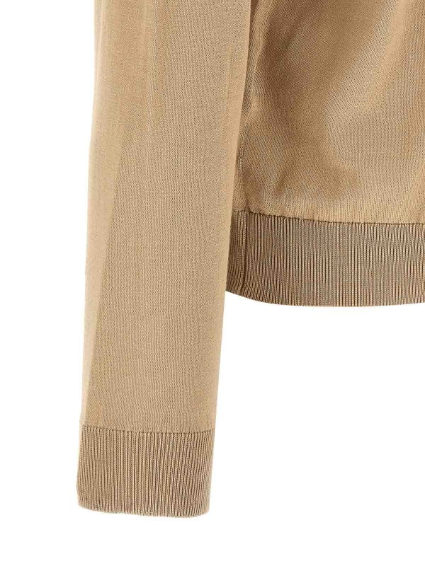 Rundhalspullover - Beige shop online: RIVVIA PROJECT