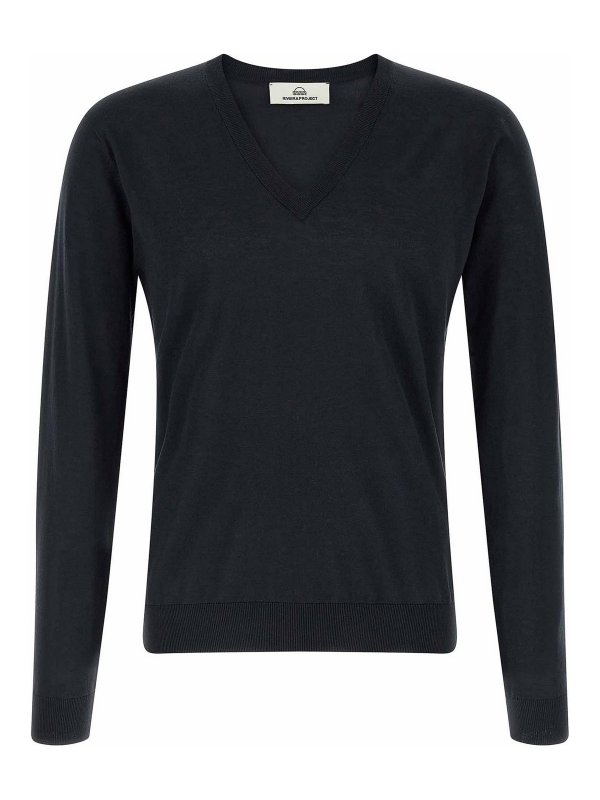 RIVVIA PROJECT: maglia collo rotondo - Maglia in cotone e seta