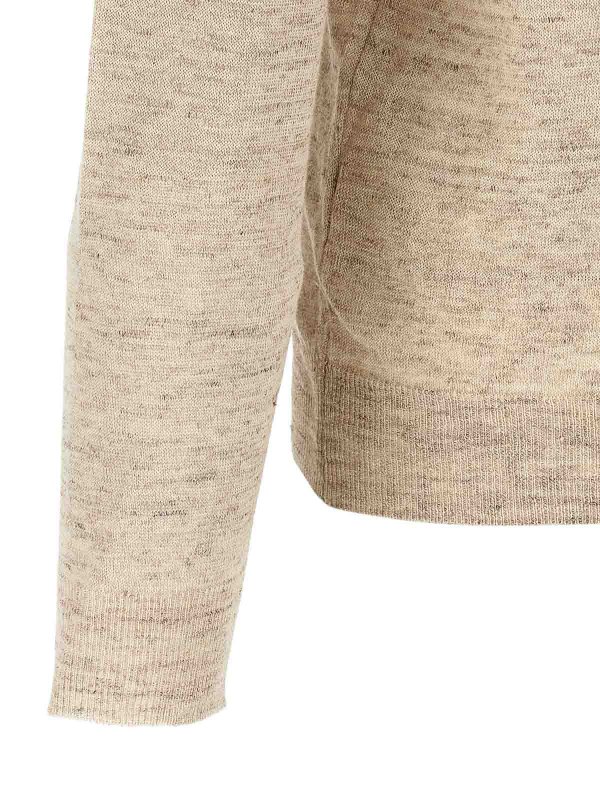 Rundhalspullover - Beige shop online: RIVVIA PROJECT