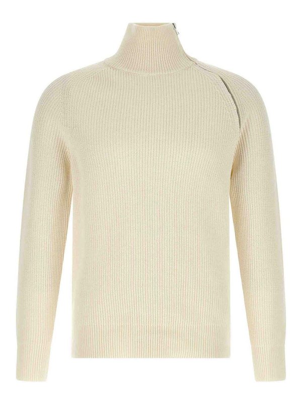 RIVVIA PROJECT: crew necks - Zip sweater