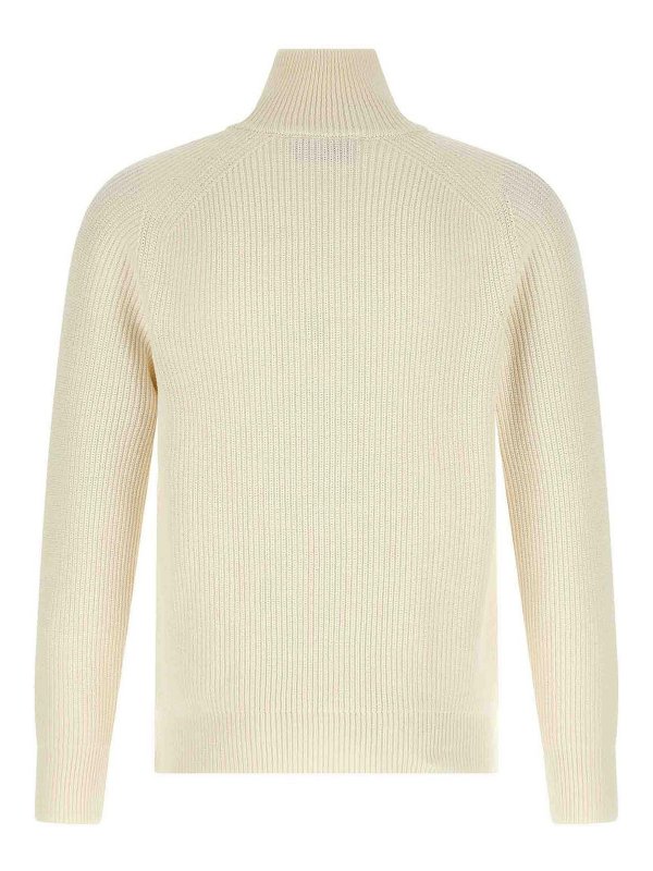 RIVVIA PROJECT: crew necks online - Zip sweater