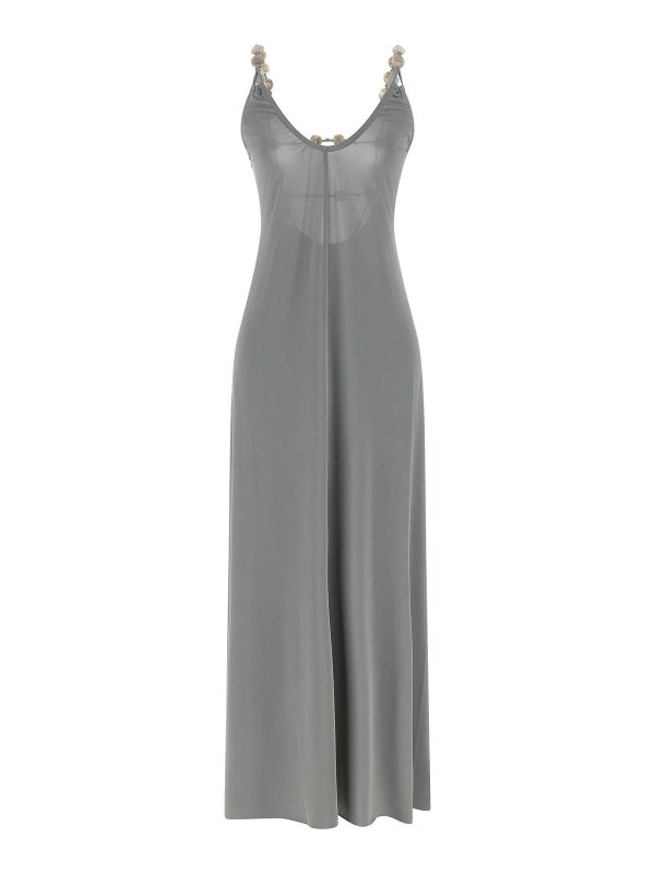 ERES: Knielange Kleider - Knielanges Kleid - Silber