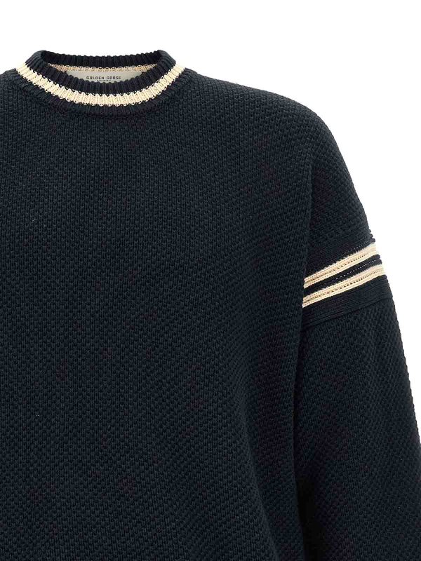 The Best Shops GOLDEN GOOSE: クルーネック - クルーネック - ブルー