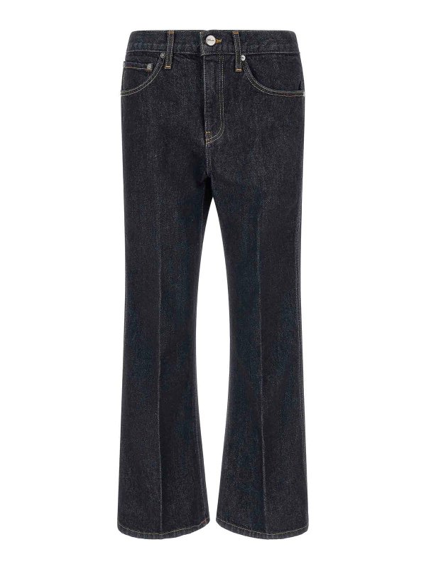 KHAITE: jeans a zampa - jeans