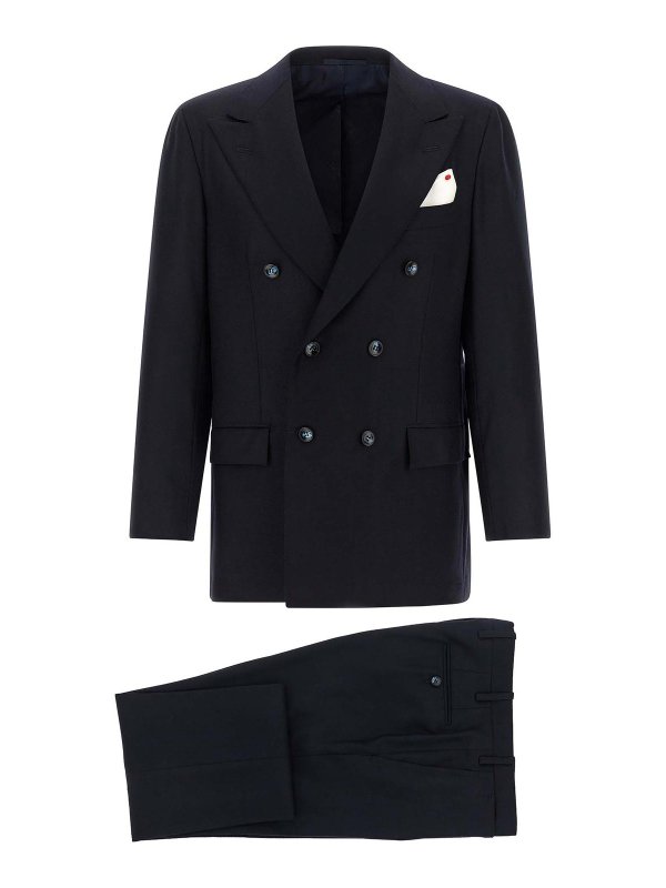 KITON: ニーレングスドレス - 膝丈ドレス - ブルー
