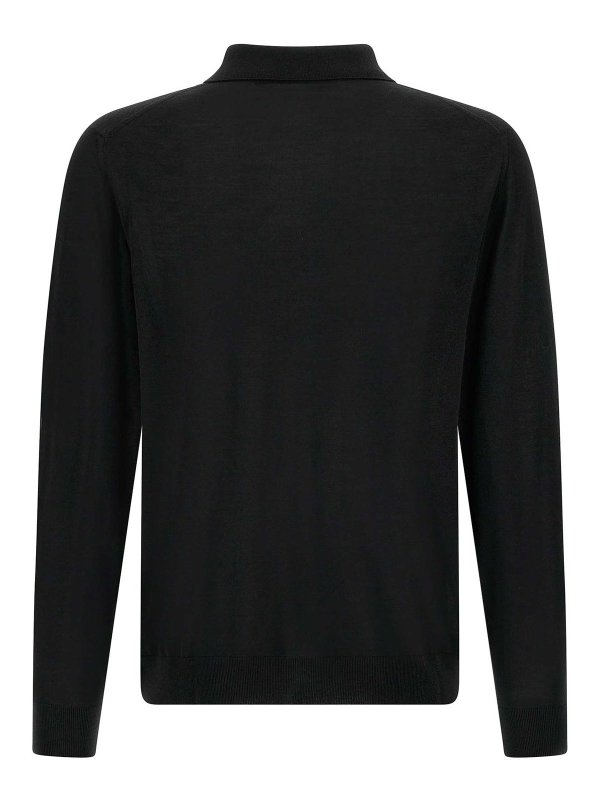 KITON: Polos  online - Polo - Noir