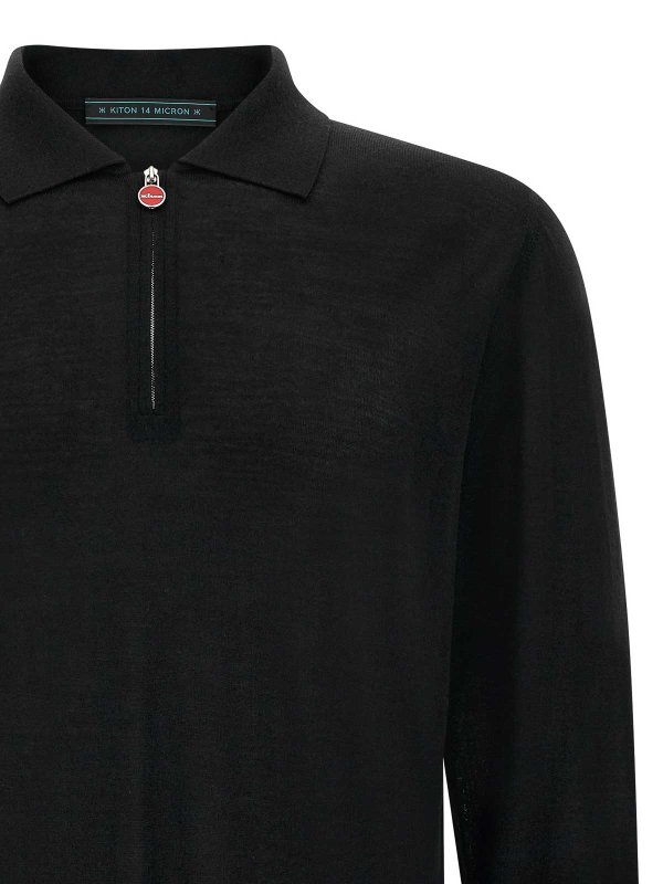The Best Shops KITON: Polos  - Polo - Noir
