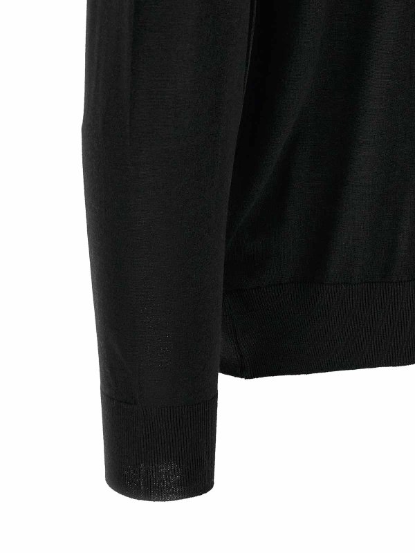 Polo - Noir shop online: KITON
