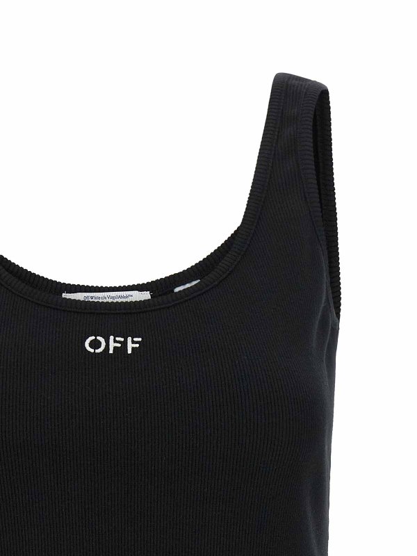 The Best Shops OFF-WHITE: Tops & Tank tops - off stamp