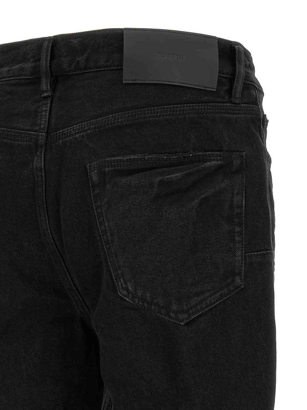 フレアジーンズ - 黒 shop online: PURPLE BRAND