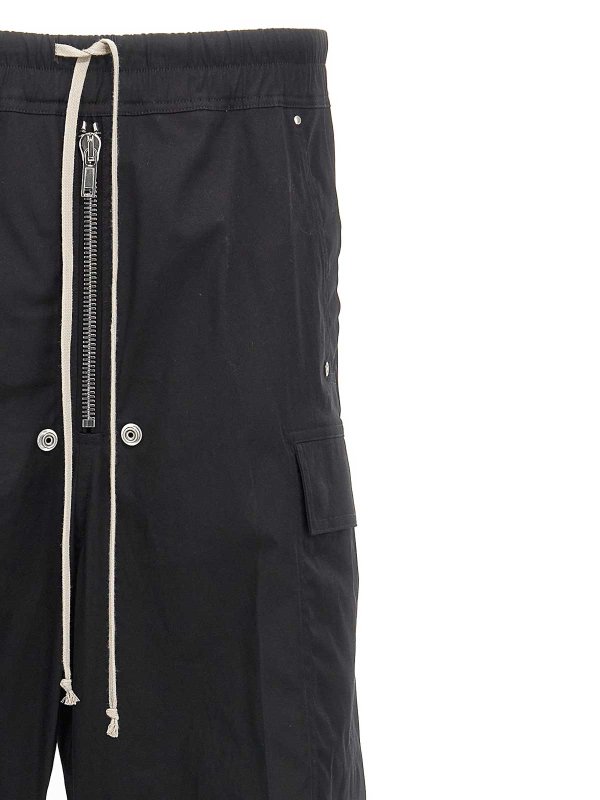 The Best Shops RICK OWENS: カジュアルトラウザー - カジュアルパンツ - 黒